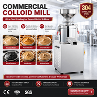 Broyeur Colloïdal Industriel Électrique en Acier Inoxydable BlinkSong pour Beurre de Noix, Tahini et Sauces 220V Robuste