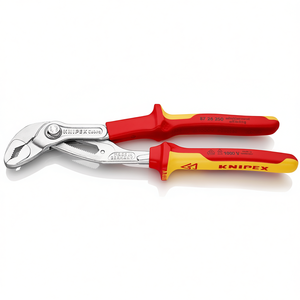 Alicates para bomba de agua Knipex Cobra Vde de 250 mm con bloqueo automático y aislamiento - Product Image 1