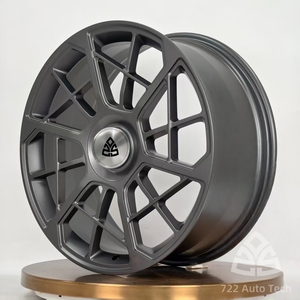 Cerchi in Lega Forgiati 722Auto 18-20 Pollici, Design Reticolare Profondamente Concavo, 5x112 5x114.3 5x120, Colore Gunmetal per <span class=keywords><strong>BMW</strong></span> X1 <span class=keywords><strong>X2</strong></span> Mercedes GLA Audi Q3 - Product Image 2
