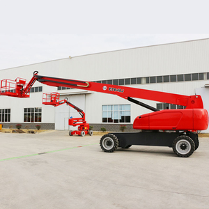 Plataforma Elevadora Articulada Etb48j de 18 m, Elevador Eléctrico para Interiores y Exteriores, Operación en Altura, Montado en Camión - Product Image 1