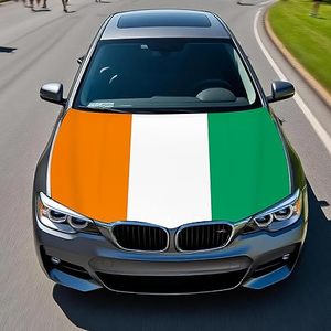Housse de rétroviseur et drapeau de capot de <span class=keywords><strong>voiture</strong></span> Andorran personnalisés en polyester 100% pour la Côte d'Ivoire, taille sur mesure - Product Image 1
