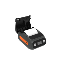 Imprimante d'étiquettes portable 200 DPI, vitesse d'impression 60 mm/s, batterie 2000 mAh, certifiée ROHS, disponible en stock