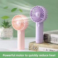 Ventilador de Mano Recargable Mini CITICITY de Fábrica con Garantía de Reembolso Total, 400 mAh, 3 Velocidades