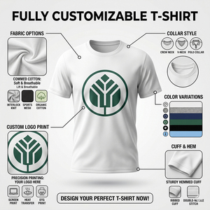 <span class=keywords><strong>Camiseta</strong></span> Premium de 180 g/m², 100 % Algodón, Corte Regular para Hombre, Suave y Transpirable, con Estampado Gráfico, Informal, de Manga Corta, Blanca - Product Image 4