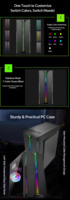 Grande Vente PC de Gaming Fixe AMD Core i7 i5 32 Go Mémoire RGB 1 To Ordinateur de Bureau