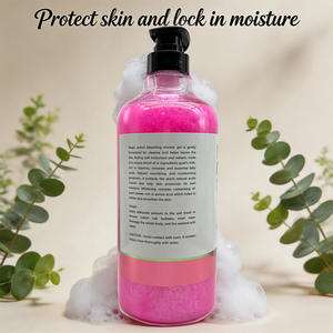 Gel Douche Éclaircissant à la Poudre <span class=keywords><strong>de</strong></span> Perle pour Femmes à Peau Foncée – Blanchissant, Illuminant et Protecteur des Aisselles, Retient l'Hydratation - Product Image 6