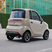Voiture électrique homologuée pour la circulation routière en Europe, mini véhicule électrique avec 2 portes et 2 sièges, quatre roues, véhicule électrique pour adultes, certifié EEC COC L6e-B