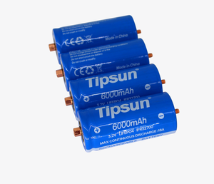 Полная емкость Tipsun LiFePO4 32700 <span class=keywords><strong>3</strong></span>,2 В 6000 мАч 3C перезаряжаемая 32700 батарея lifepo4 со штифтовым винтом для ESS - Product Image 4