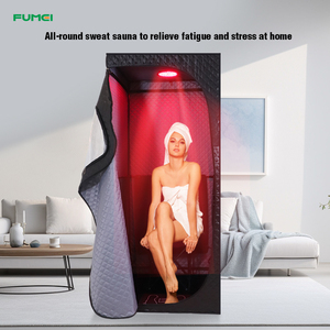 2025 Nieuwe Draagbare Snelle Verwarming Sauna Tent Custom Logo Droge Stoom Far-Infrarood Bedieningspaneel Saunabox - Product Image 3