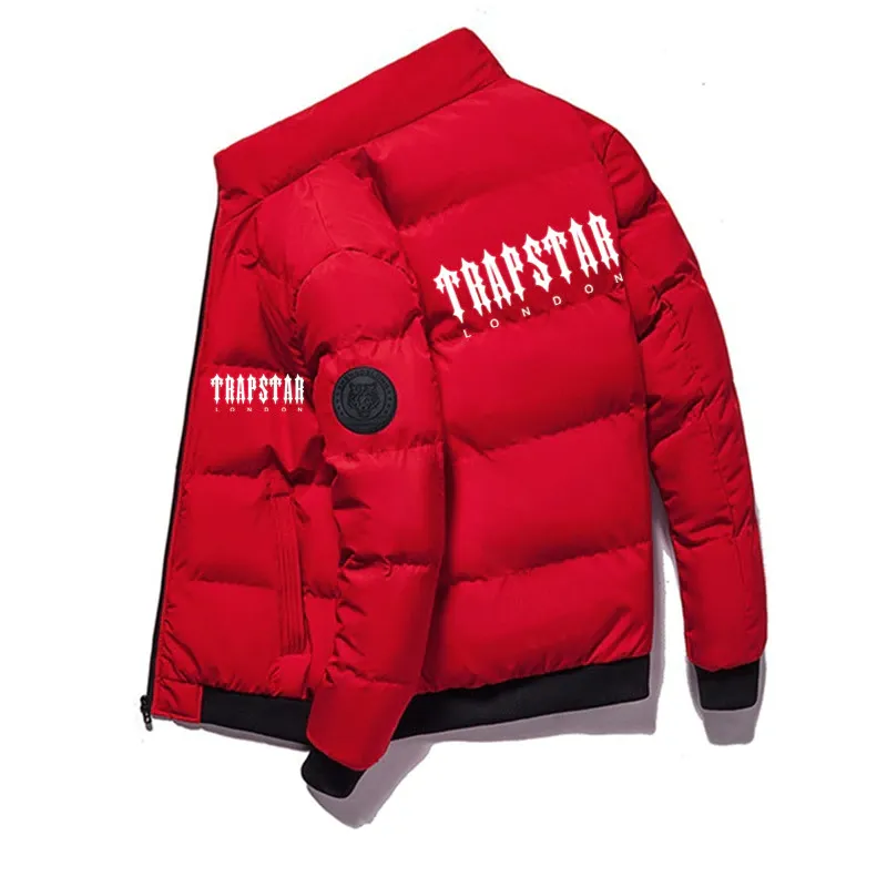 QY giacche Puffer Trapstar uomo personalizzato ricamato e Patch lavoro caldo e spesso imbottito Multi colori il tuo Logo cappotto e giacche