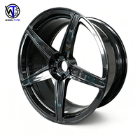 Velg Roda Tempa 15 16 17 18 19 20 -32 Inch Rines Custom 5 Spoke Monoblock Jante 6061-T6 Aluminium Alloy Pelek Mobil Penumpang
