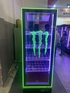 กรอบอลูมิเนียมประตูกระจกจอ LED ไฟฟ้าสำหรับตู้แช่เบียร์ - Product Image 2