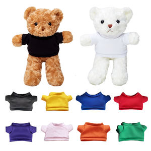 卸売特価 プロモーション用 パーソナライズドギフト かわいいぬいぐるみ オリジナルロゴTシャツ テディベア - Product Image 5