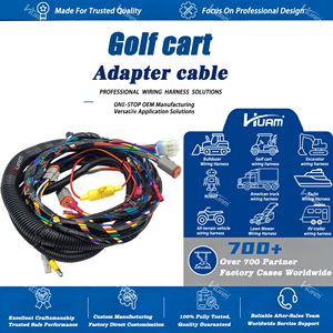 Harness Kabel Golf Cart untuk Club Car Precedent Gray Controller 1515-5201, Ganti OEM 103850301 dengan Adaptor MCOR 2 & 4 - Product Image 2