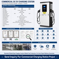 Estación de Carga para Vehículos Eléctricos AC DC 7kw 22kw 60kw 80kw Tipo 1 Tipo 2 J1772 NACS GBT CCS1 CCS2 Carga Rápida Inteligente OCPP de Pie OEM Venta al por Mayor