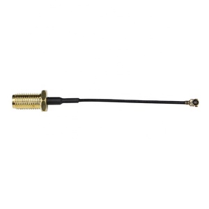 Câble de queue de cochon de connecteur <span class=keywords><strong>femelle</strong></span> SMA avec câbles de communication d'extension d'antenne coaxiale RF1.13 - Product Image 6