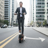 Trottinette électrique pliable CT-03 de haute qualité, cadre en alliage d'aluminium, contrôle par application, étanche, vitesse élevée 55 km/h, longue autonomie, pour adultes