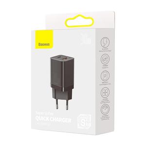 Baseus-<span class=keywords><strong>Chargeur</strong></span> rapide PD pour <span class=keywords><strong>iPhone</strong></span> 14, 13, X, Xs, Macbook, USB Type C, QC3.0, charge rapide 3.0, double port, 30W - Product Image 5