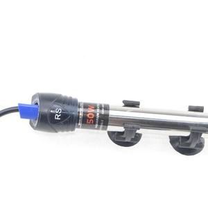 Pemanas akuarium tangki ikan, Aksesoris pemanas listrik 100W 500W perlengkapan hewan peliharaan - Product Image 2