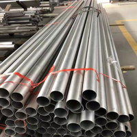 Pipa Tabung Titanium Langsung dari Pabrik Grade 2 Grade 5 Tanpa Sambungan/Terlasak OD 3mm-200mm Tebal Dinding 0.3mm-10mm Panjang Sesuai Pesanan