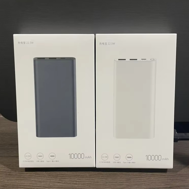 For Xiaomi Power Bank 3 10000mAh 22.5W PB100DZM Type C PD Two Way Fast Charging Mi Powerbank 10000 Portable Charger