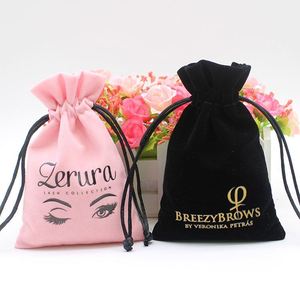 Sac en velours recyclable avec cordon de serrage pour bijoux, pierres précieuses, lunettes, bagues, bracelets, pour le transport, l'emballage, les fêtes de Noël - Product Image 4