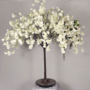 Arbre de fleurs artificielles en soie bon marché pour centre de table de mariage, Noël, rentrée scolaire - 5 cm, imperméable - Product Image 6