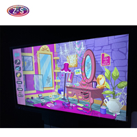 Écran d'éducation interactif numérique pour enfants, mur de jeu multi-touch, système de jeu éducatif pour les aires de jeux des aéroports