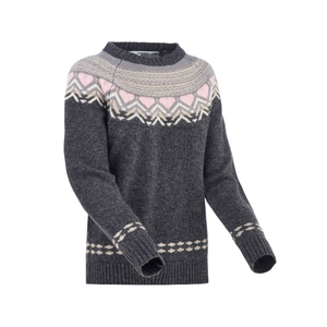 Cárdigan de talla grande para mujer de moda de invierno de Color sólido de la mejor calidad, suéter de tejido sostenible con cuello de pico para mujer - Product Image 5