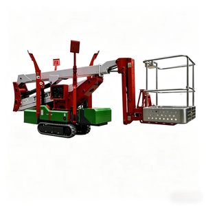 THZ-18T 18M Working Height <b>Spider</b> Lift Wireless <b>Remote</b> <b>Control</b> Hydraulic Motor 230kg Load Capacity 1400mm Work Platform Length H - Product Image 1