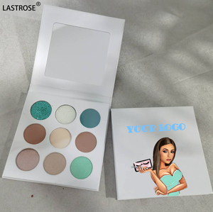 Paleta <span class=keywords><strong>de</strong></span> Sombras <span class=keywords><strong>de</strong></span> Ojos <span class=keywords><strong>de</strong></span> Alta Pigmentación, Resistente al Agua, con Acabado Brillante y Mate, para Fiestas y Escenarios - Product Image 1