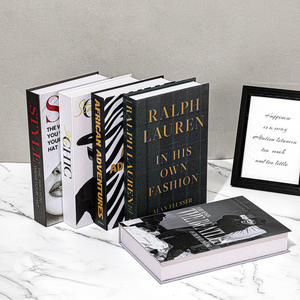 Gesimuleerde salontafelboeken, nepboeken, decoraties voor thuis, woonkamer, gemaakt van duurzaam papier - Product Image 4