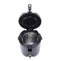 Glacière isotherme portable 8L en PE rotomoulé, étanche, avec intérieur en acier inoxydable, personnalisable avec logo, pour le stockage alimentaire