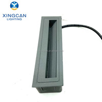 Lampes LED encastrées murales pour extérieur, 5W 6W, boîtier en aluminium, IP65, pour éclairage de marches et aménagement paysager nocturne