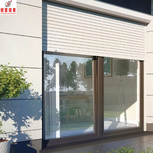 Thông minh điều khiển từ xa ngoài trời nhôm cán màn trập cửa sổ cách âm một chạm cửa chớp an toàn dọc - Product Image 5