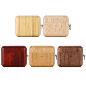 Funda de madera popular para AirPods 1/<span class=keywords><strong>2</strong></span>, AirPods Pro 3, 2023 - Product Image 2