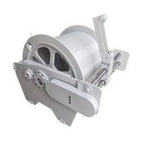 Treuil hydraulique pour camion, treuil en acier au carbone pour grues de chargement et plateformes de forage, 5 tonnes, 10 tonnes, 20 tonnes, coffret en bois