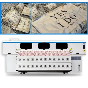 Impresora de sublimación Hancolor textil y papel F3208 para sistema de suministro de tinta inteligente I3200 de 8 cabezales