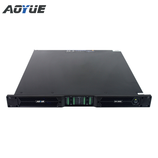 D4-3000 stereo sound digital professional audio power amplifier 4channels 2ohm's 6500w