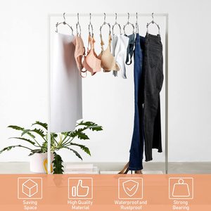 Porte-soutiens-<span class=keywords><strong>gorge</strong></span> en métal durable avec crochets et pinces Cintres pour enfants à la mode Lingerie Shop Display Hanger - Product Image 4