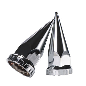 Bán Buôn Trung Quốc Nhà Máy Xe Tải <span class=keywords><strong>Lug</strong></span> <span class=keywords><strong>Nut</strong></span> 33Mm Bao Gồm Chrome Chủ Đề-On Spiked Abs Nhựa Cho Bán Xe Tải - Product Image 1