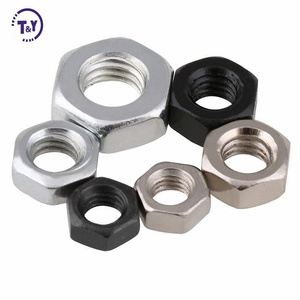 Écrous hexagonaux en acier inoxydable à filetage fin M6 M8 M10 M12 M16 ASTM Din 555 DIN934 DIN439 DIN936 UNI5587 - Product Image 6
