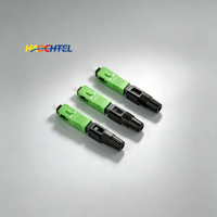 Conector de Fibra Óptica SC APC para Solución Profesional de Despliegue de Redes FTTH, Conector Rápido de Fibra Óptica