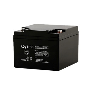 26ah12Vソーラーバッテリー電動自転車VRLAGELバッテリーUPS充電式カーオーディオバッテリー - Product Image 1