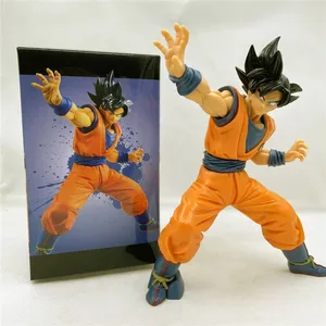 XM Figuras de 22cm Anime Migatte keine Actionfigur Dragonned a Balli Son Goku Actionfigur Dragonned a Ball Pvc-Modell-Spielzeug