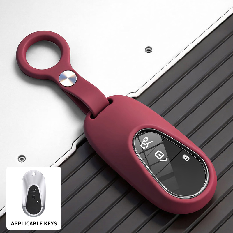 B Red with Keychain