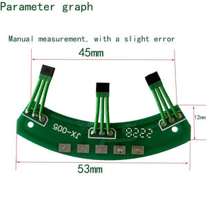 Placa de <span class=keywords><strong>sensor</strong></span> <span class=keywords><strong>Hall</strong></span> 3144, detección de campo magnético de alta precisión, adecuada para bicicletas eléctricas - Product Image 2