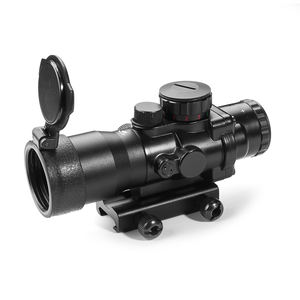 3.5x30 Prism red dot Red Green Illuminated tactical sight long range Scope <b>hunting</b> spotting reflex Optics Fit for 20mm magnifier - Product Image 1