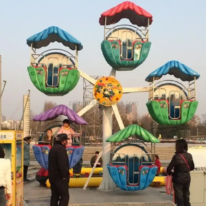 Rueda de la fortuna para la venta precio Parque de Atracciones paseos al aire libre niños interior kidde 40m gigante nueva agua giratoria pequeña rueda de la fortuna usada - Product Image 2