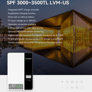 Inversor Solar Growatt SPF 3000TL LVM-US, Unidad Híbrida de Almacenamiento de Salida Única - Product Image 5